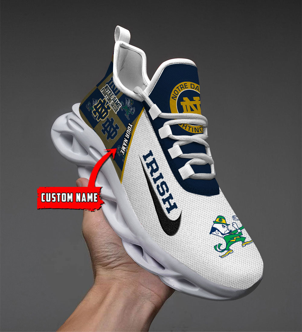 Ideafootwear Notre Dame Fighting Irish Max Soul Shoes Sneakers For Men And Women 1