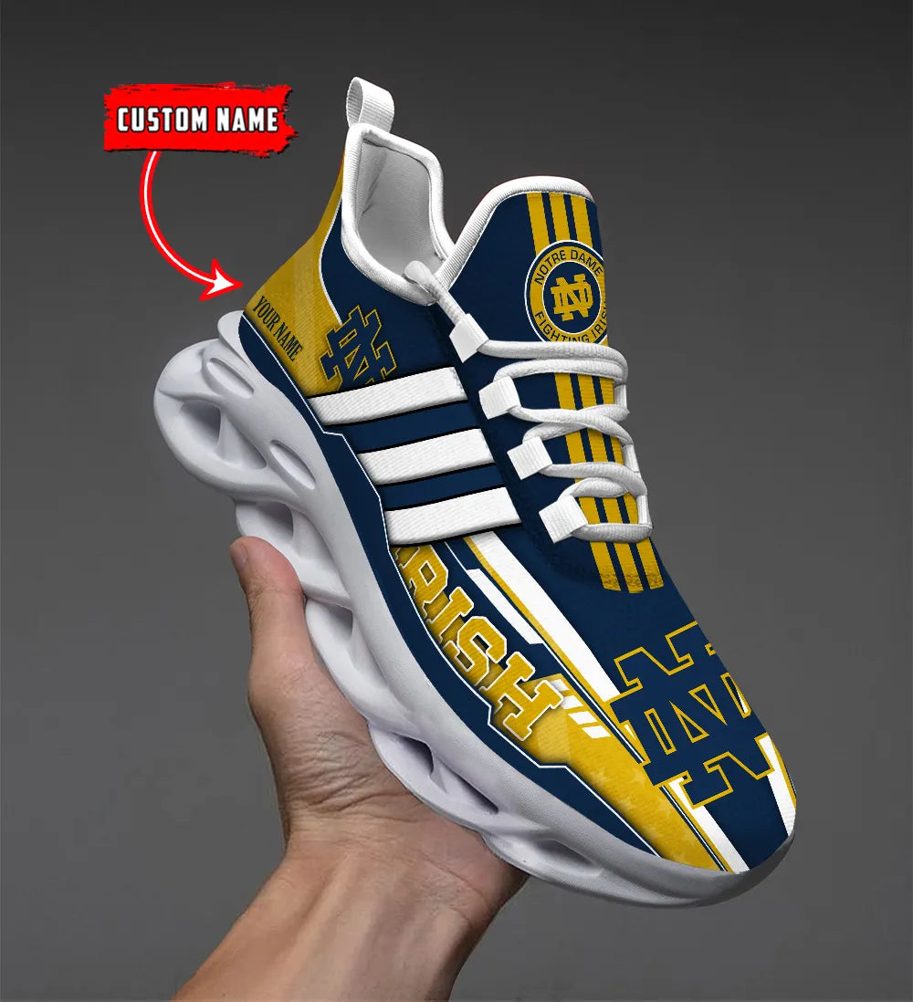 Ideafootwear Notre Dame Fighting Irish Max Soul Shoes Sneakers For Men And Women 4