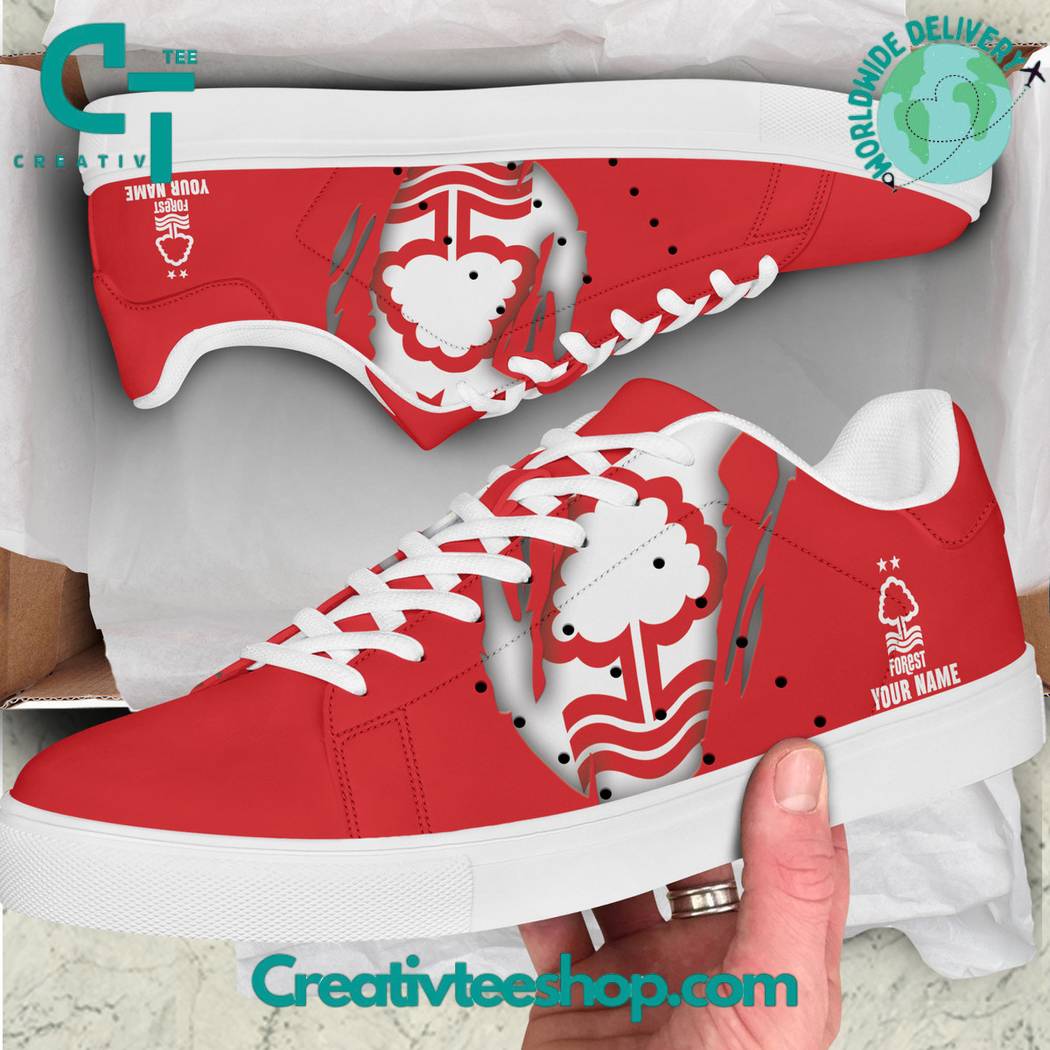 Ideafootwear Nottingham Forest  Skate Stan Shoes Sneakes For Men And Women 1