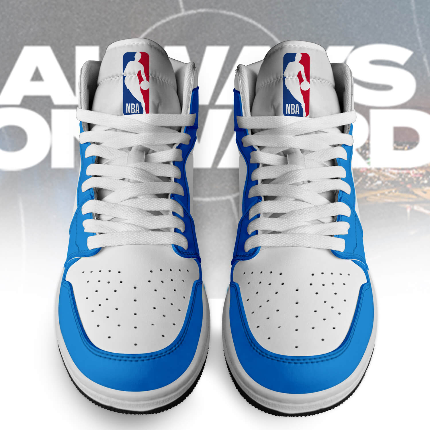 Ideafootwear Oklahoma City Thunder AJ1 High Sneakers Shoes For Men And Women 1