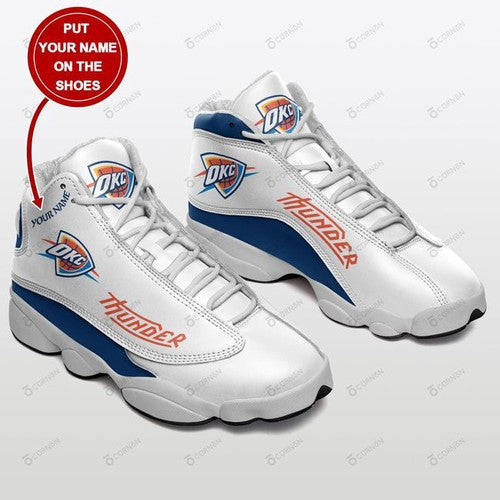 Ideafootwear Oklahoma City Thunder AJ13 Sneakers Shoes For Men And Women 1
