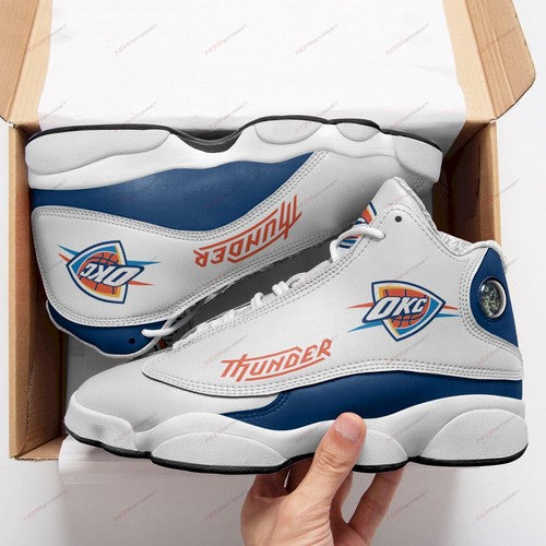 Ideafootwear Oklahoma City Thunder AJ13 Sneakers Shoes For Men And Women 3