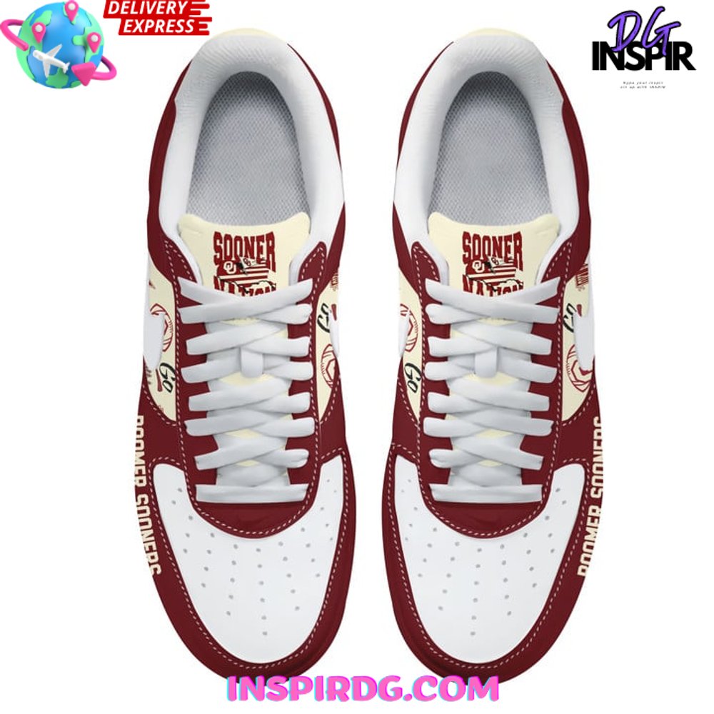 Ideafootwear Oklahoma Sooners Air Low-Top Sneakers Shoes For Men And Women 12
