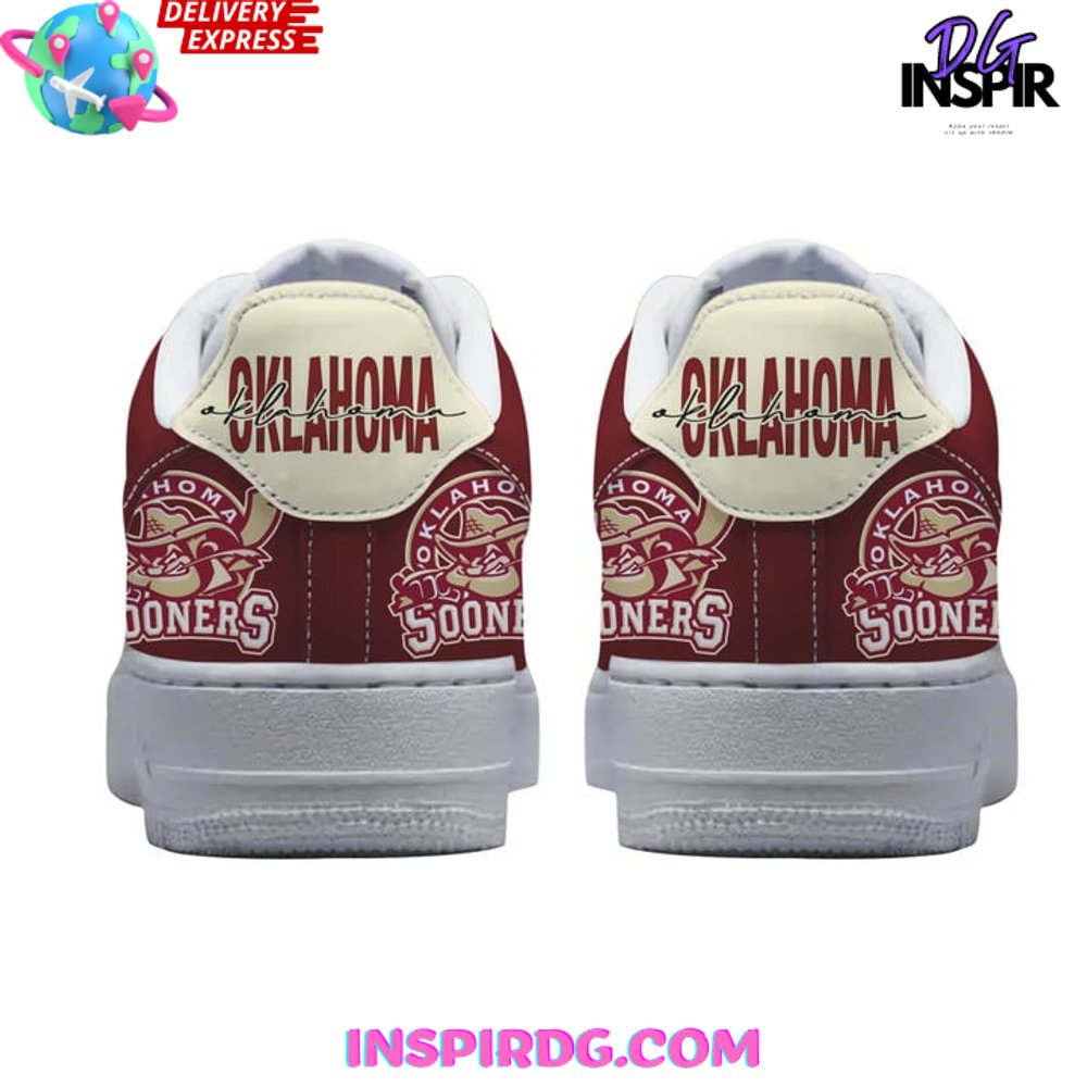 Ideafootwear Oklahoma Sooners Air Low-Top Sneakers Shoes For Men And Women 12