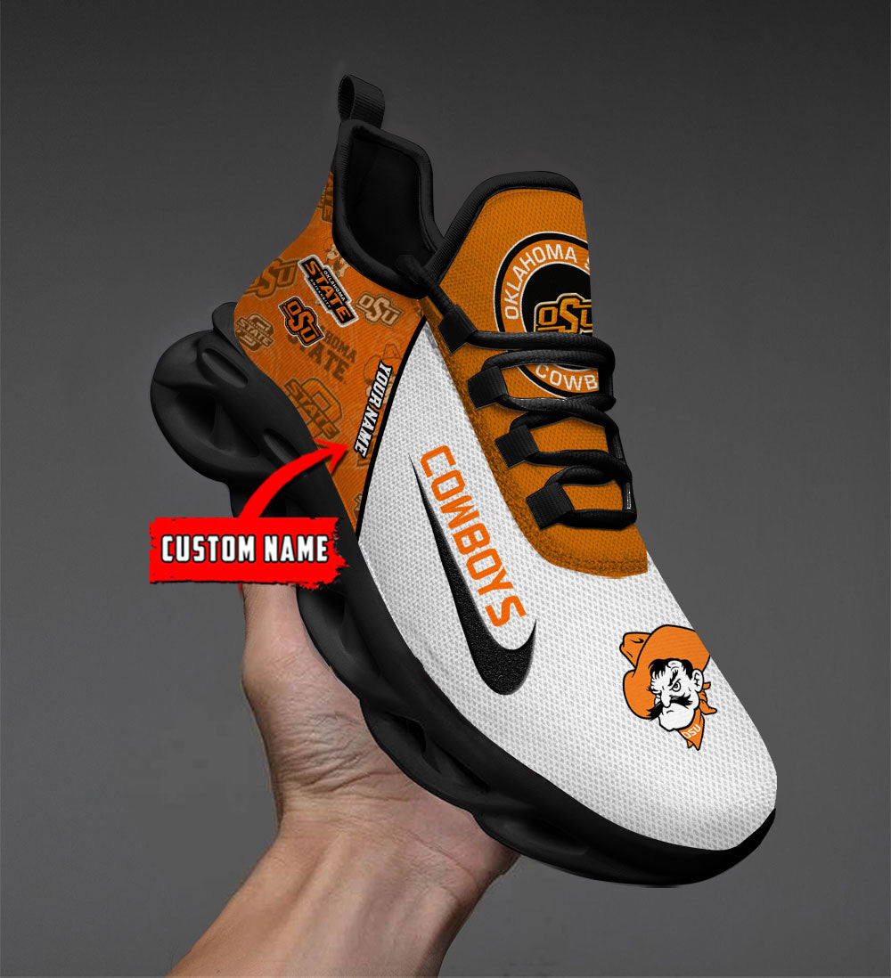 Ideafootwear Oklahoma State Cowboys Max Soul Shoes Sneakers For Men And Women 1