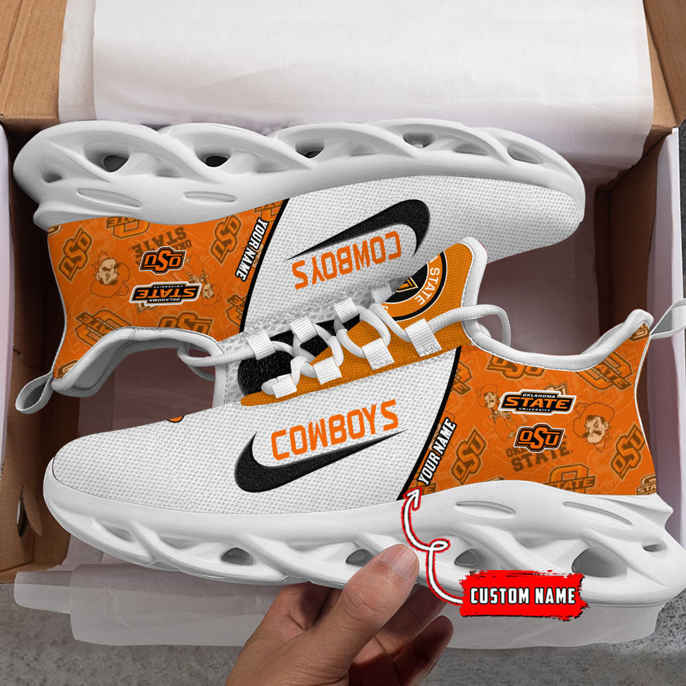 Ideafootwear Oklahoma State Cowboys Max Soul Shoes Sneakers For Men And Women 1