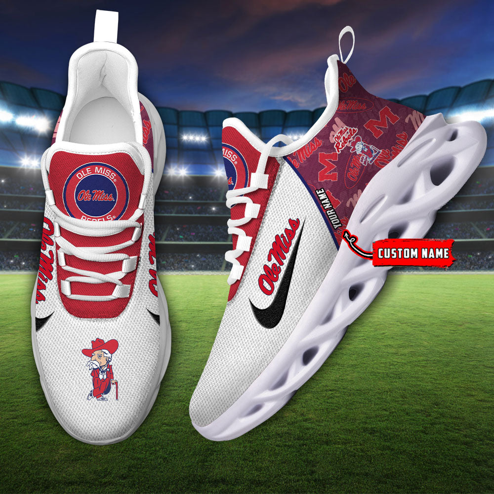 Ideafootwear Ole Miss Rebels Max Soul Shoes Sneakers For Men And Women 1