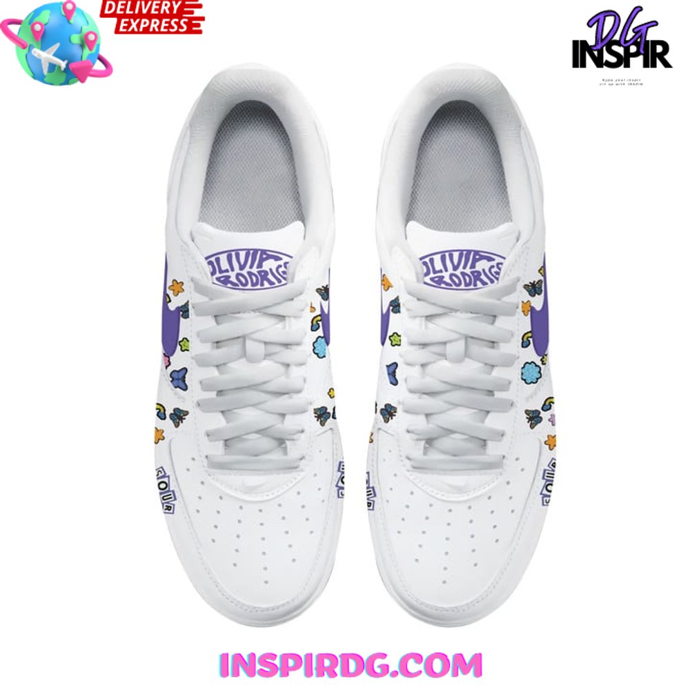 Ideafootwear Olivia Rodrigo Air Low-Top Sneakers Shoes For Men And Women 7