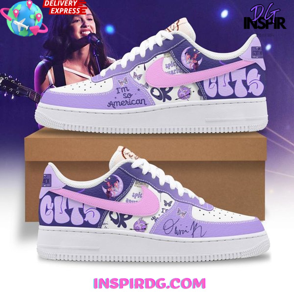 Ideafootwear Olivia Rodrigo Air Low-Top Sneakers Shoes For Men And Women 5