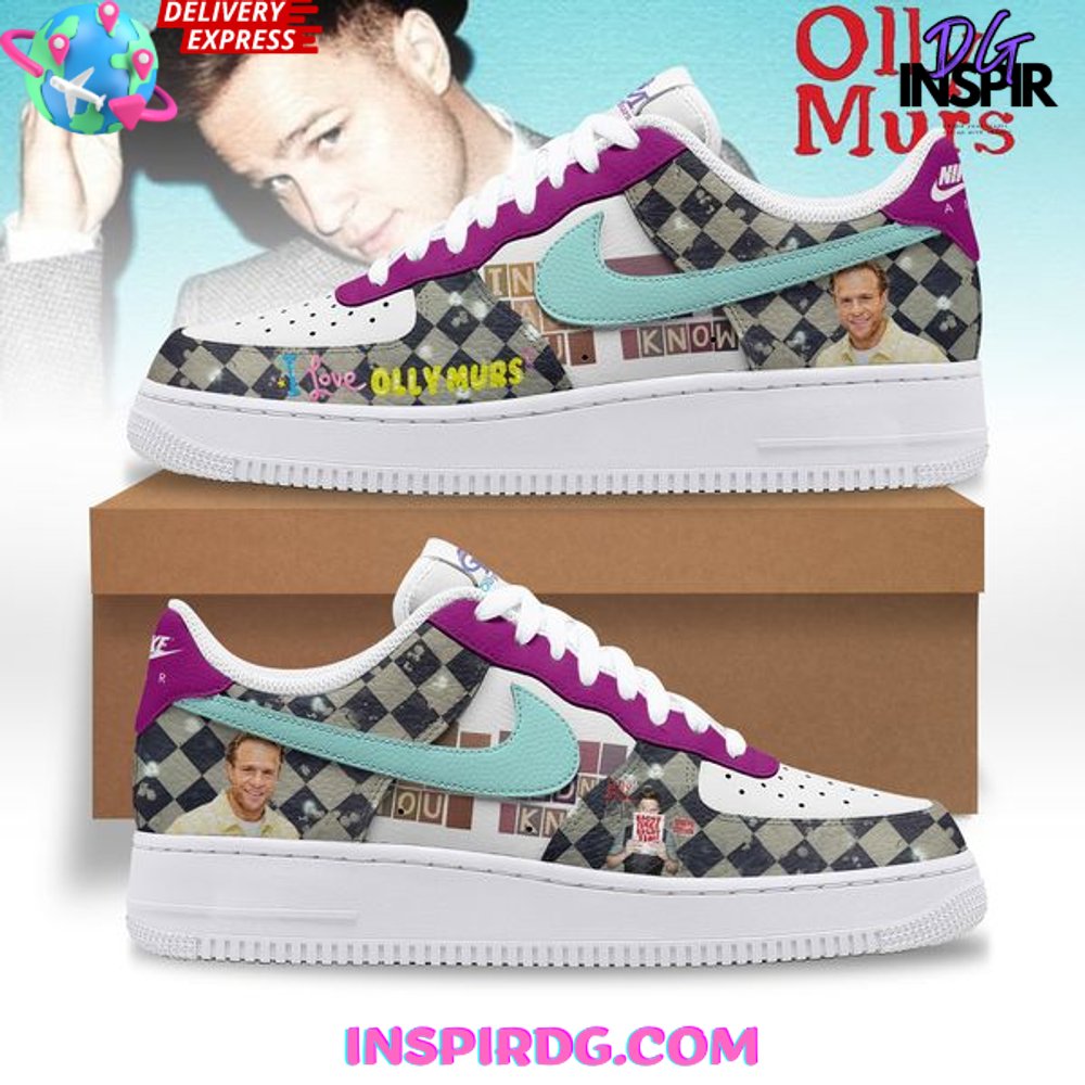 Ideafootwear Olly Murs Air Low-Top Sneakers Shoes For Men And Women 1