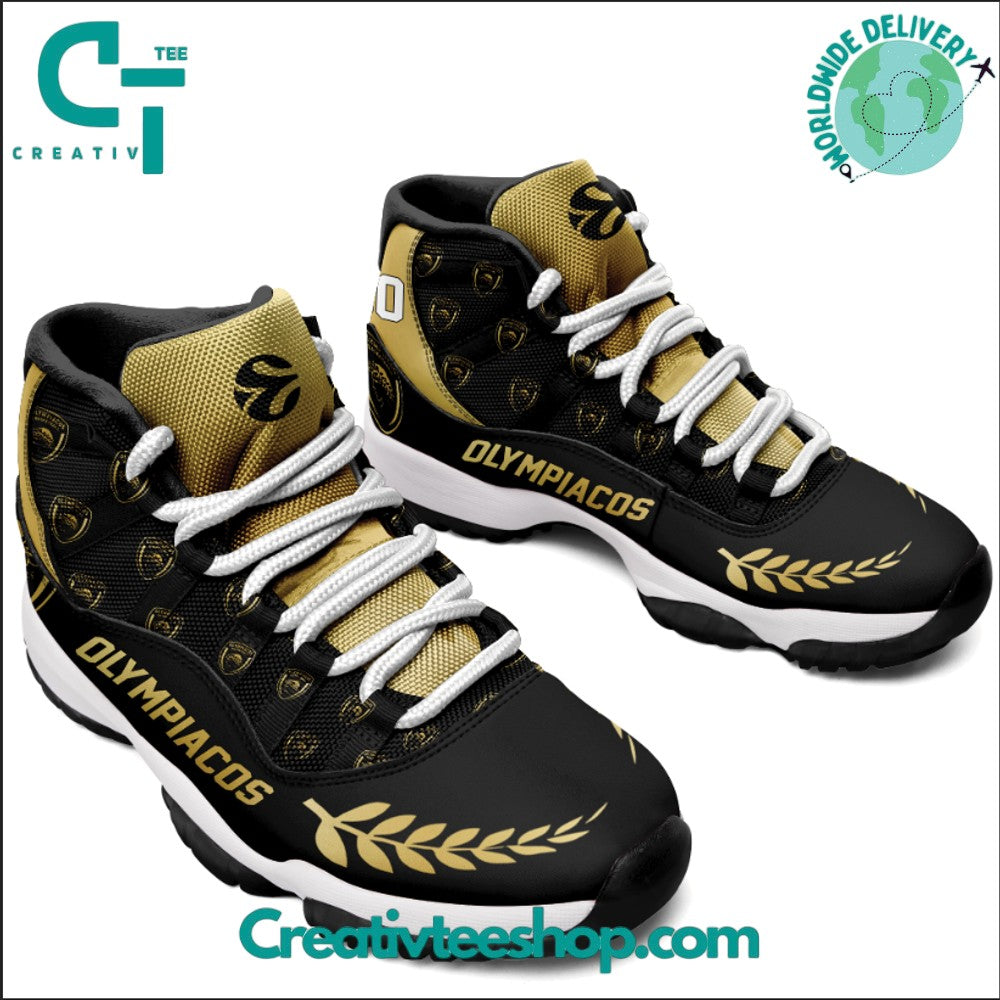 Ideafootwear Olympiacos Basketball  AJ13 Sneakers Shoes For Men And Women 1