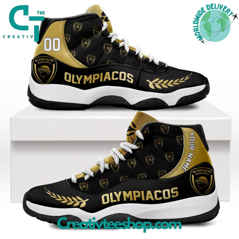 Ideafootwear Olympiacos Basketball  AJ13 Sneakers Shoes For Men And Women 1