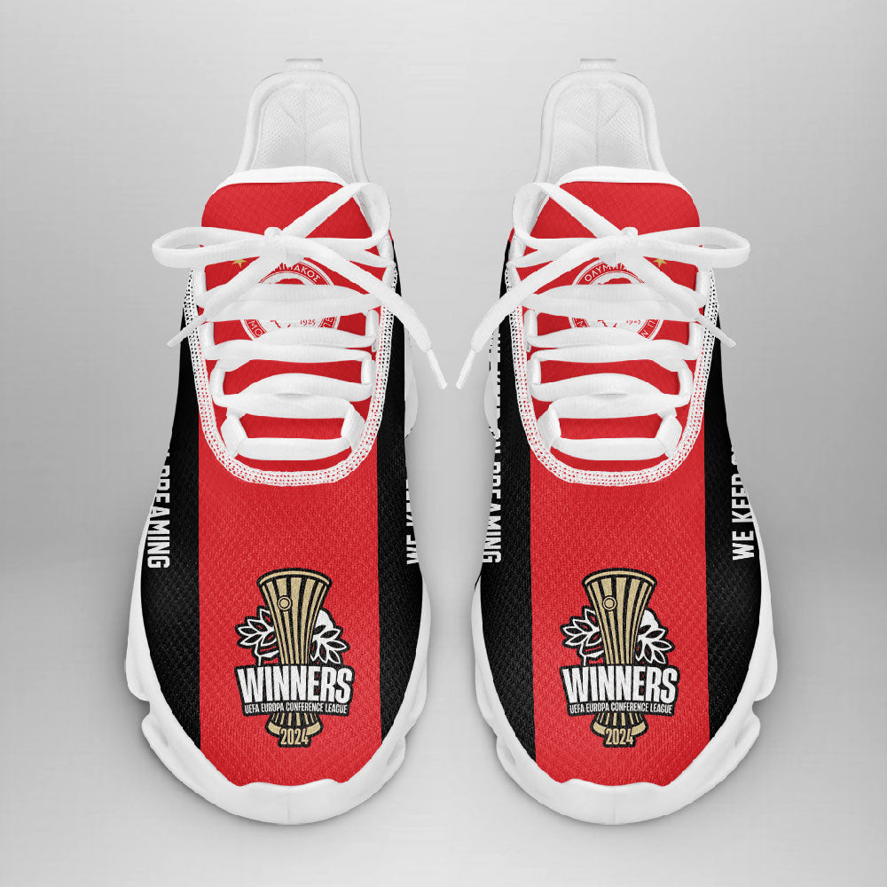 Ideafootwear Olympiakos F.C. Max Soul Shoes Sneakers For Men And Women 2