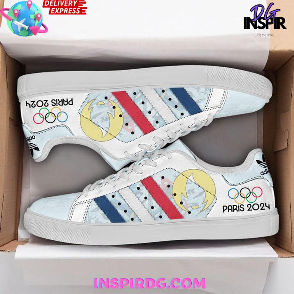 Ideafootwear Olympic Paris 2024 Skate Stan Shoes Sneakes For Men And Women 1