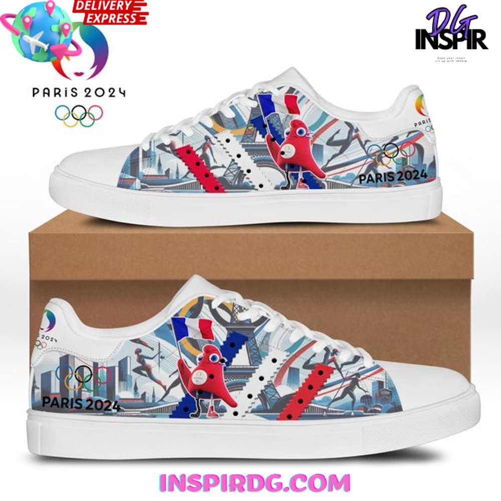 Ideafootwear Olympic Paris Skate Stan Shoes Sneakes For Men And Women 1
