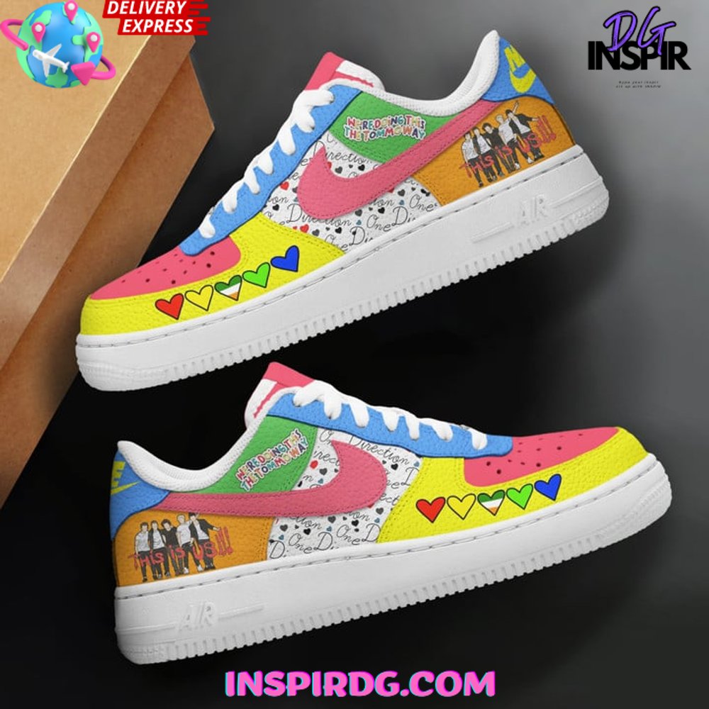 Ideafootwear One Direction Air Low-Top Sneakers Shoes For Men And Women 1