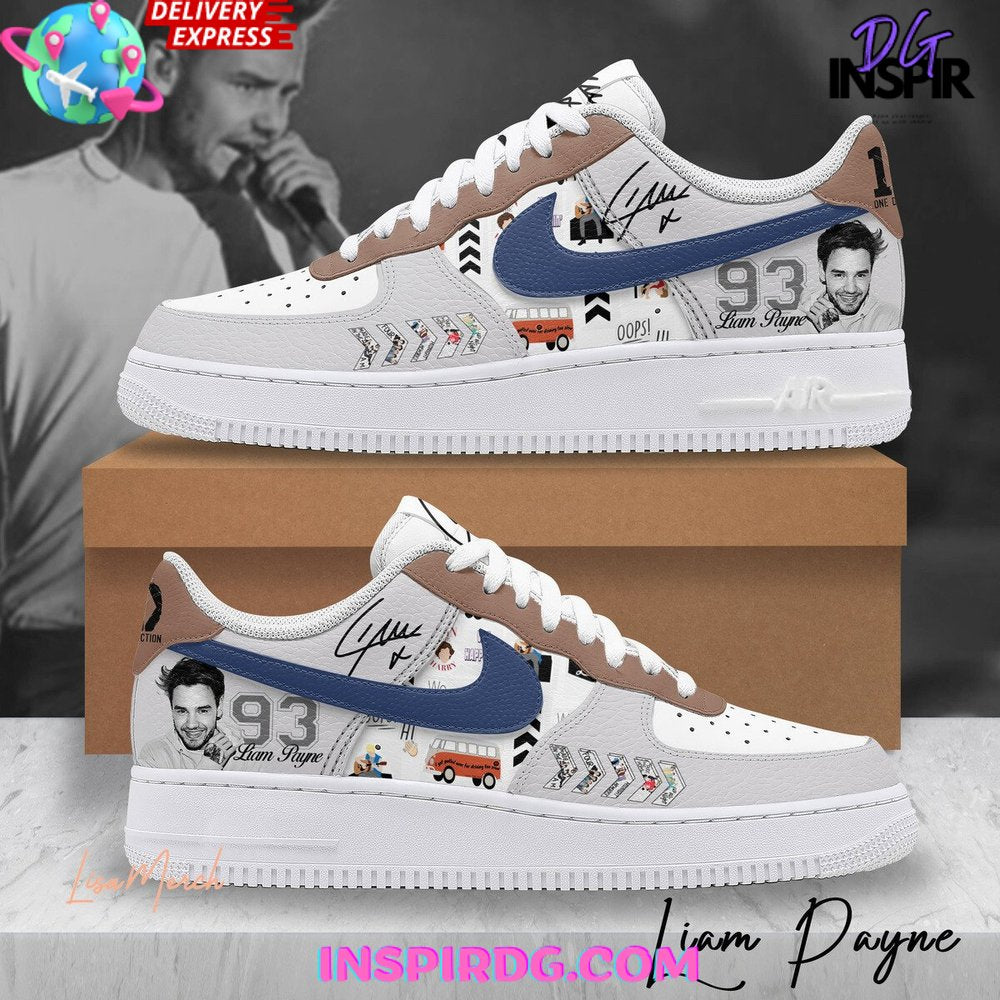 Ideafootwear One Direction Liam Payne Air Low-Top Sneakers Shoes For Men And Women 1