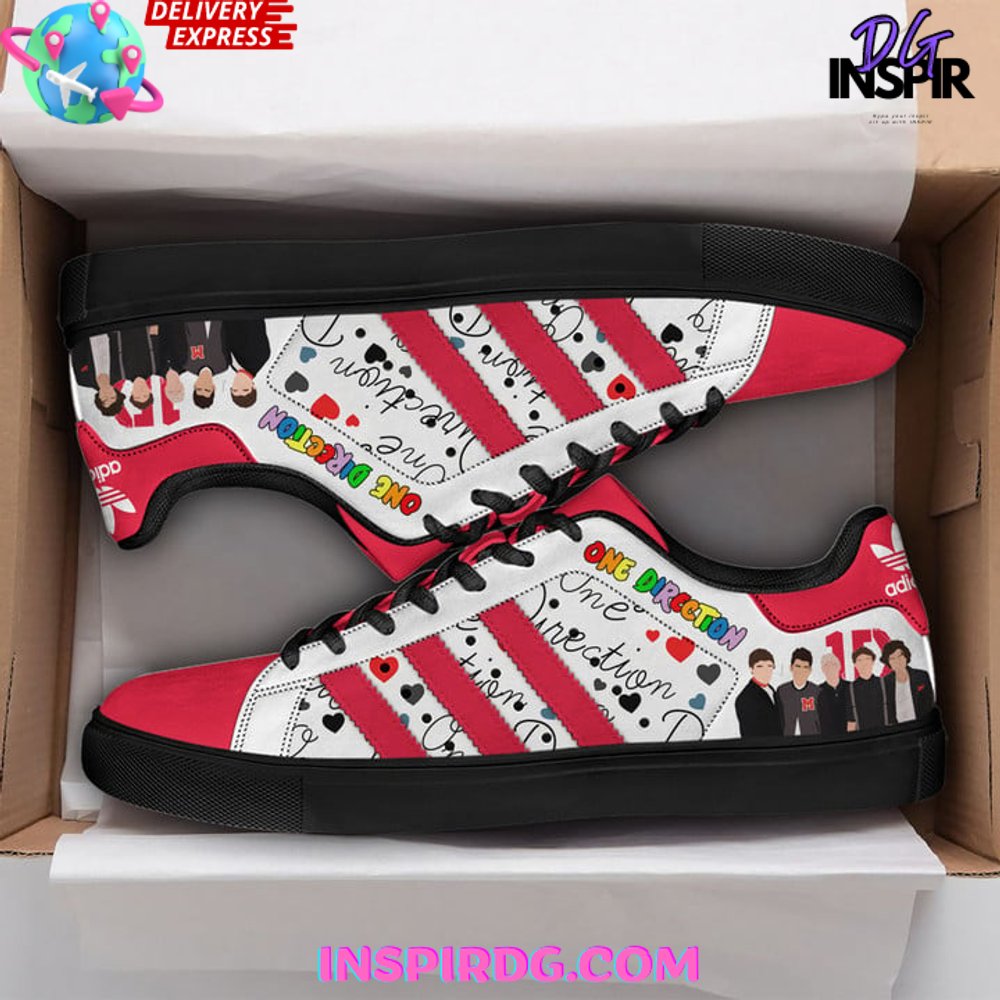 Ideafootwear One Direction Skate Stan Shoes Sneakes For Men And Women 1