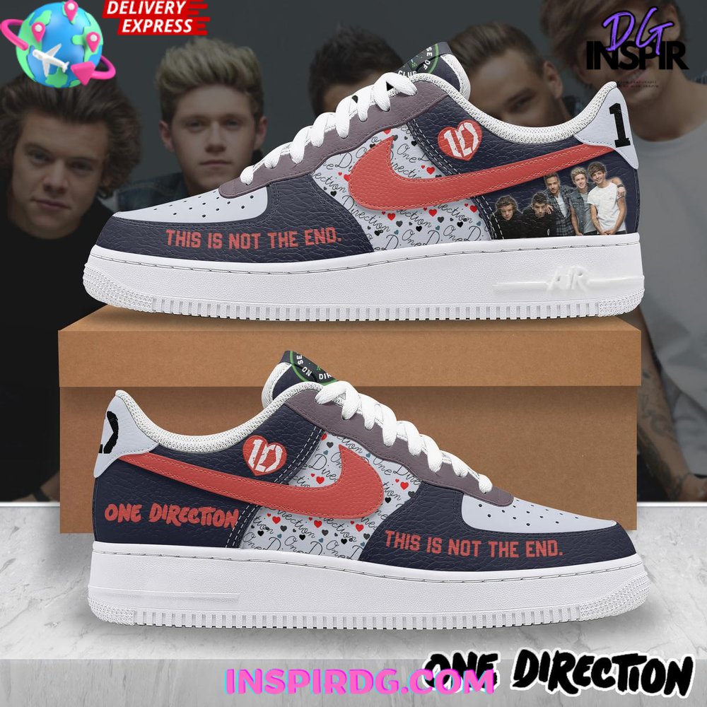 Ideafootwear One Direction This Is Not The End Air Low-Top Sneakers Shoes For Men And Women 1