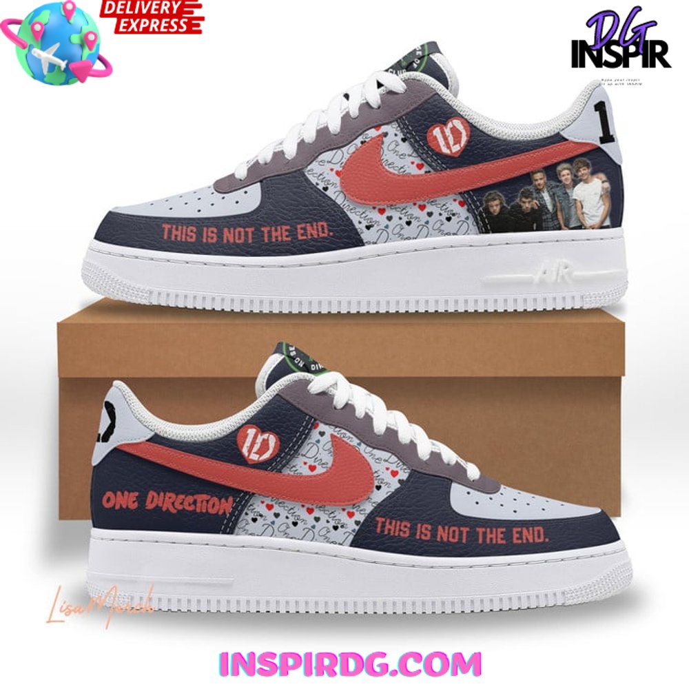Ideafootwear One Direction This Is Not The End Air Low-Top Sneakers Shoes For Men And Women 1