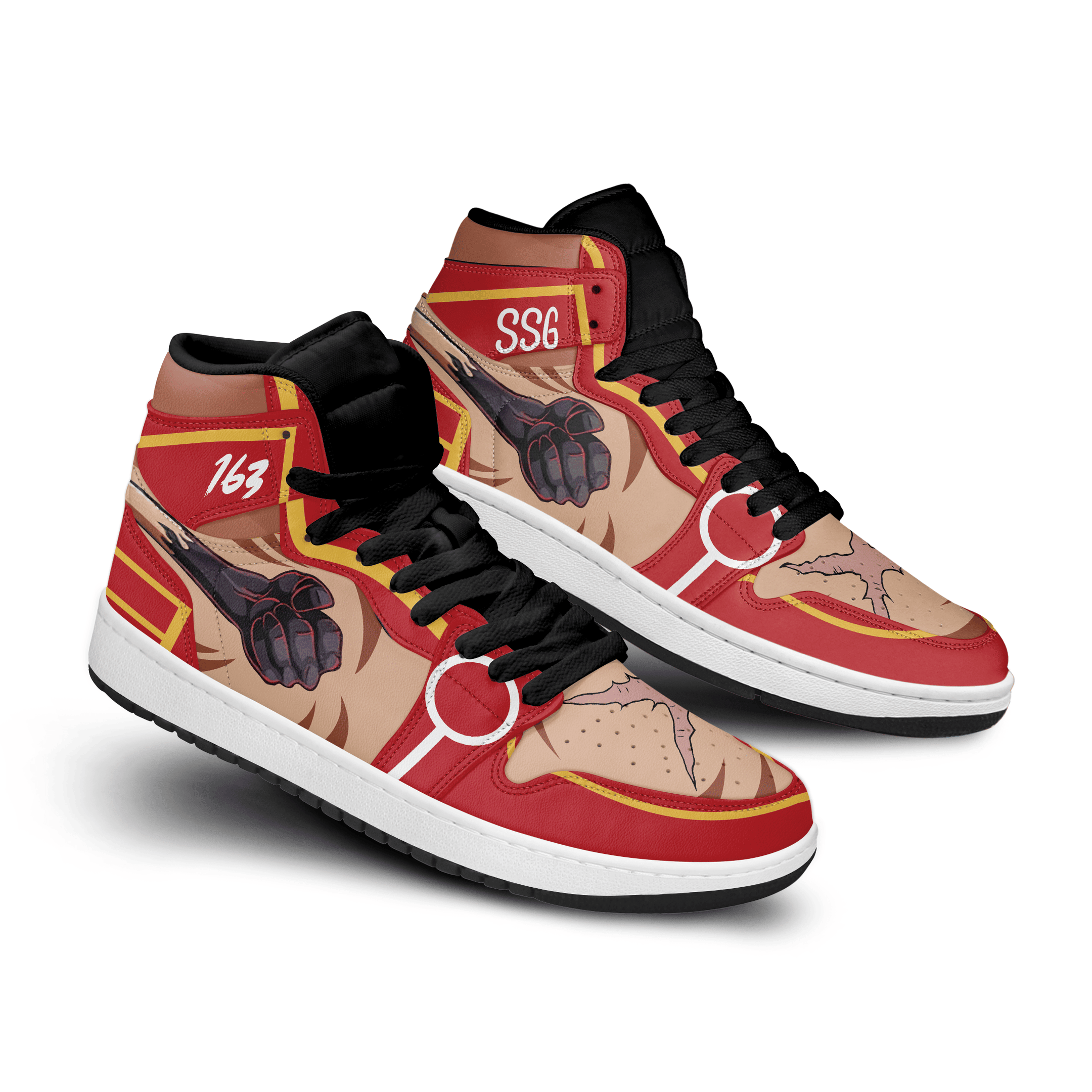 Ideafootwear One Piece AJ1 High Sneakers Shoes For Men And Women 10