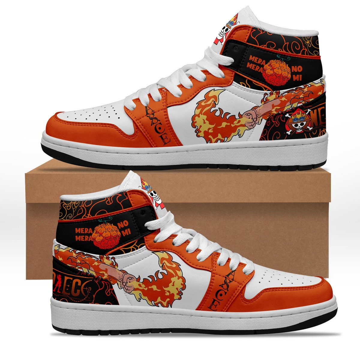 Ideafootwear One Piece AJ1 High Sneakers Shoes For Men And Women 9