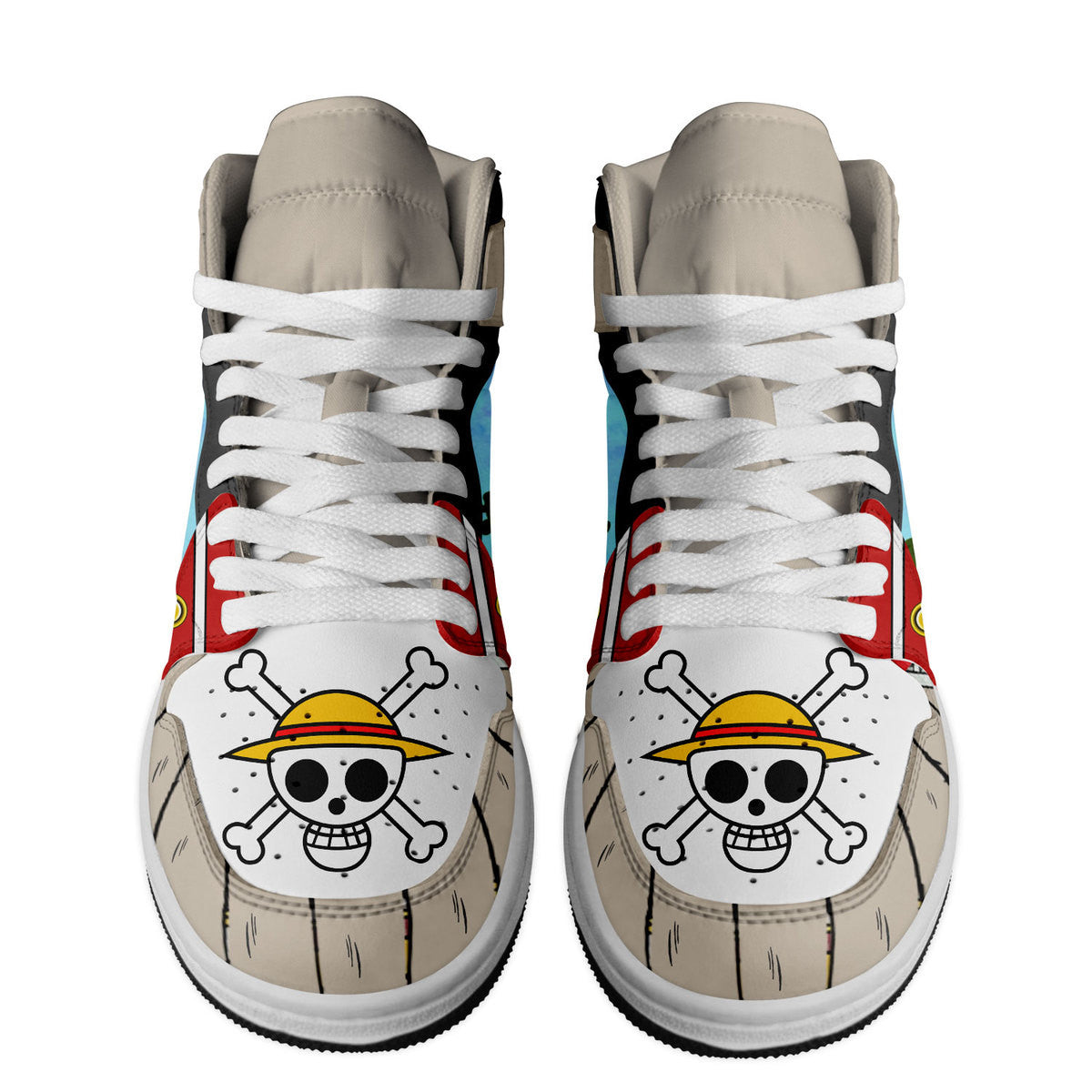 Ideafootwear One Piece AJ1 High Sneakers Shoes For Men And Women 7