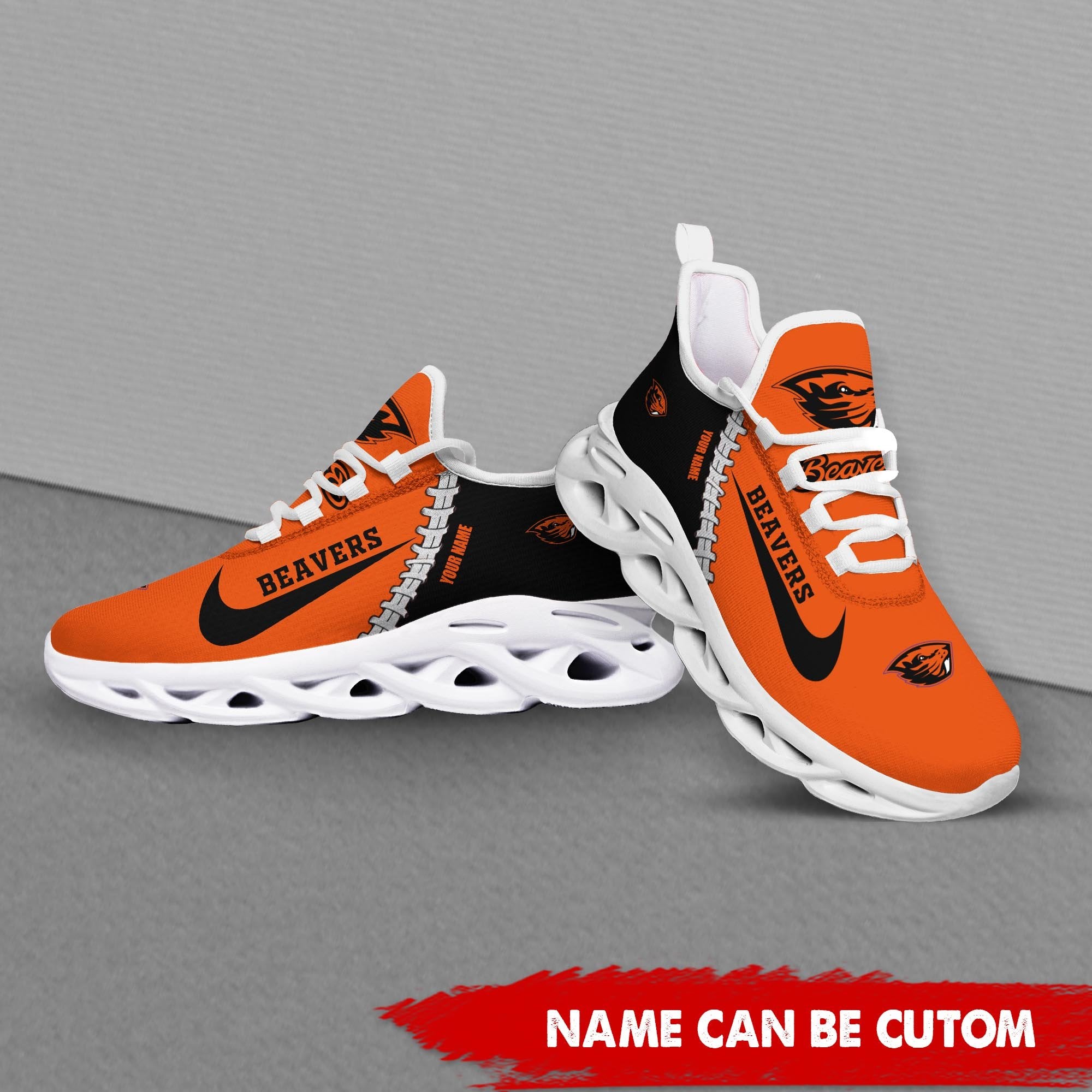 Ideafootwear Oregon State Beavers Max Soul Shoes Sneakers For Men And Women 1