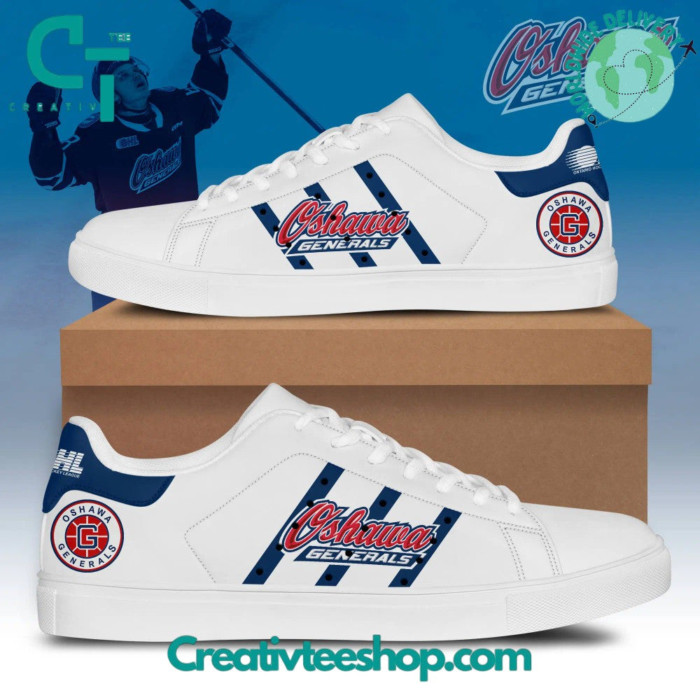 Ideafootwear Oshawa Generals  Skate Stan Shoes Sneakes For Men And Women 1
