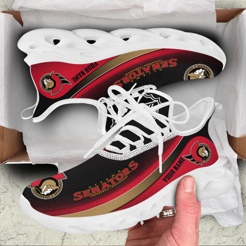 Ideafootwear Ottawa Senators Max Soul Shoes Sneakers For Men And Women 1