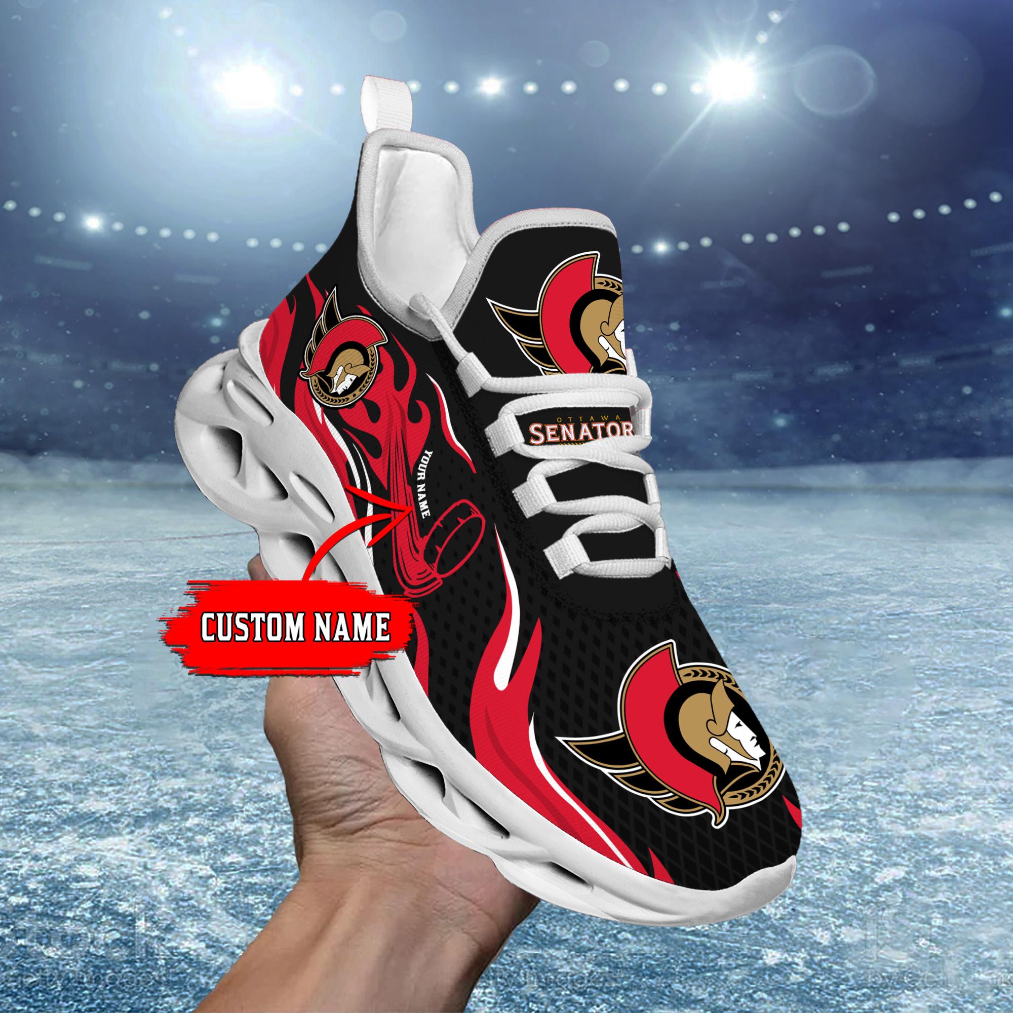 Ideafootwear Ottawa Senators Max Soul Shoes Sneakers For Men And Women 3