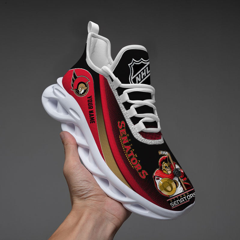 Ideafootwear Ottawa Senators Max Soul Shoes Sneakers For Men And Women 2