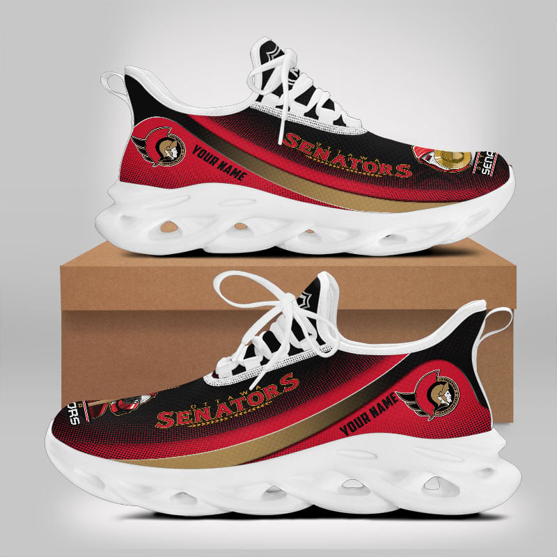 Ideafootwear Ottawa Senators Max Soul Shoes Sneakers For Men And Women 2
