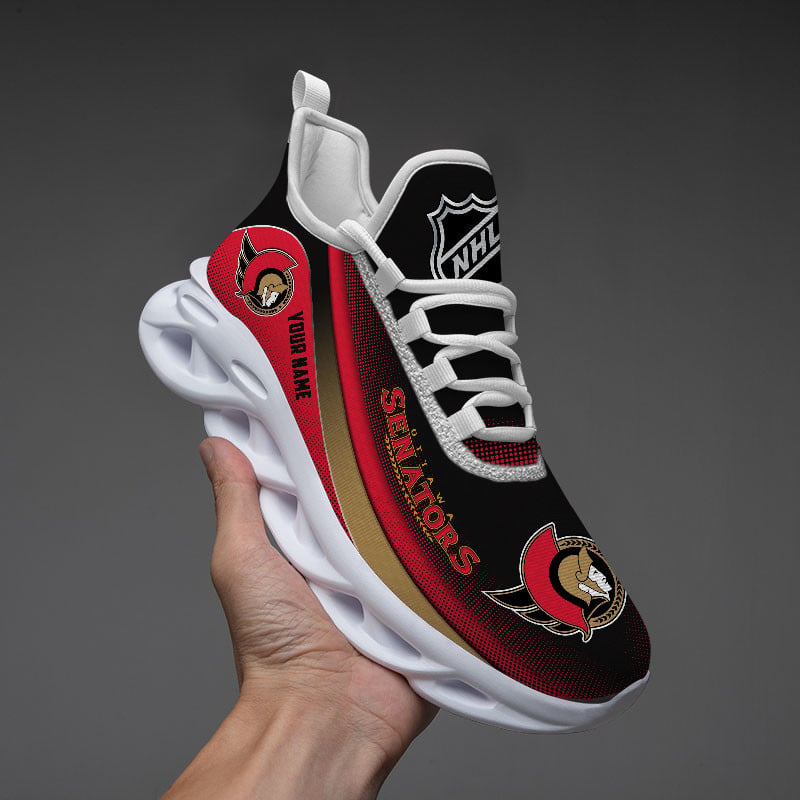 Ideafootwear Ottawa Senators Max Soul Shoes Sneakers For Men And Women 1