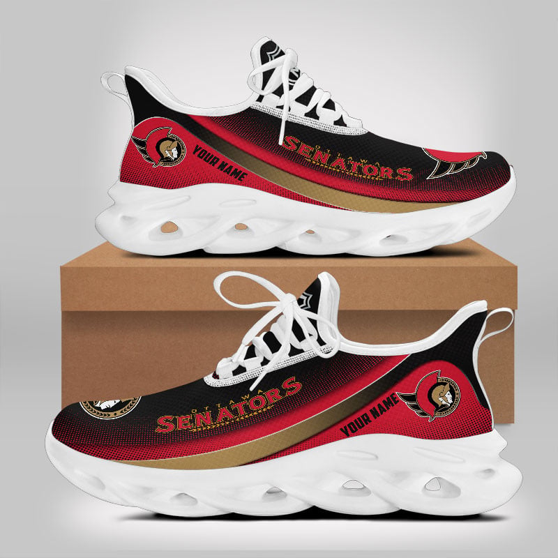Ideafootwear Ottawa Senators Max Soul Shoes Sneakers For Men And Women 1