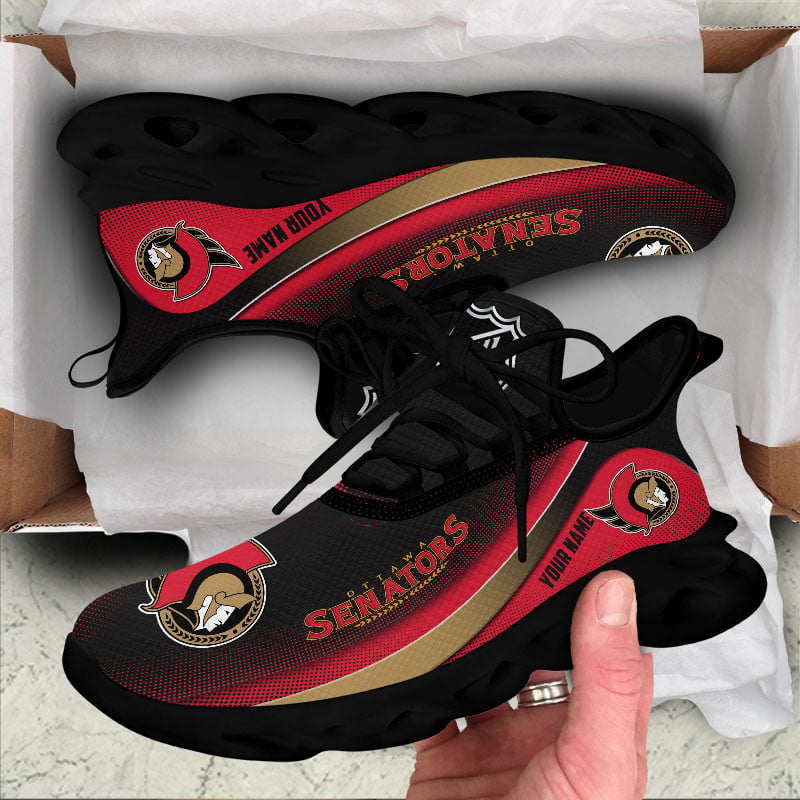Ideafootwear Ottawa Senators Max Soul Shoes Sneakers For Men And Women 1