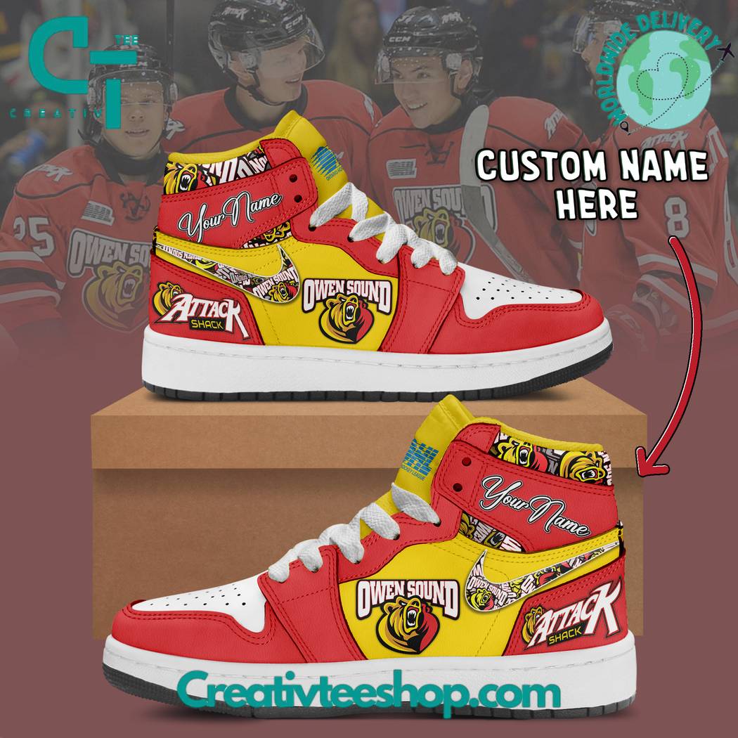 Ideafootwear Owen Sound Attack AJ1 High Sneakers Shoes For Men And Women 1