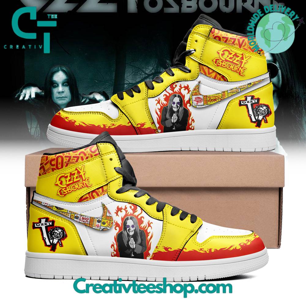Ideafootwear Ozzy Osbourne AJ1 High Sneakers Shoes For Men And Women 3