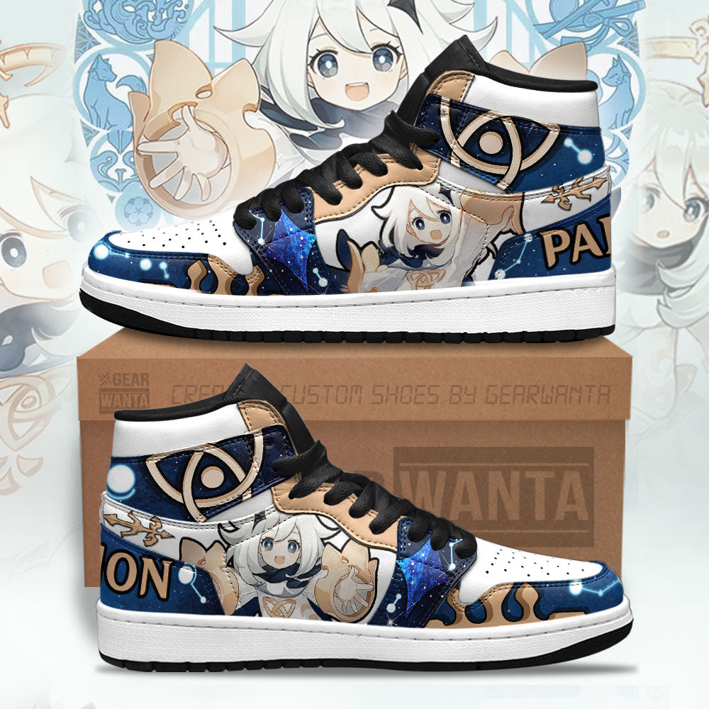 Ideafootwear Paimon Genshin Impact AJ1 High Sneakers Shoes For Men And Women 3