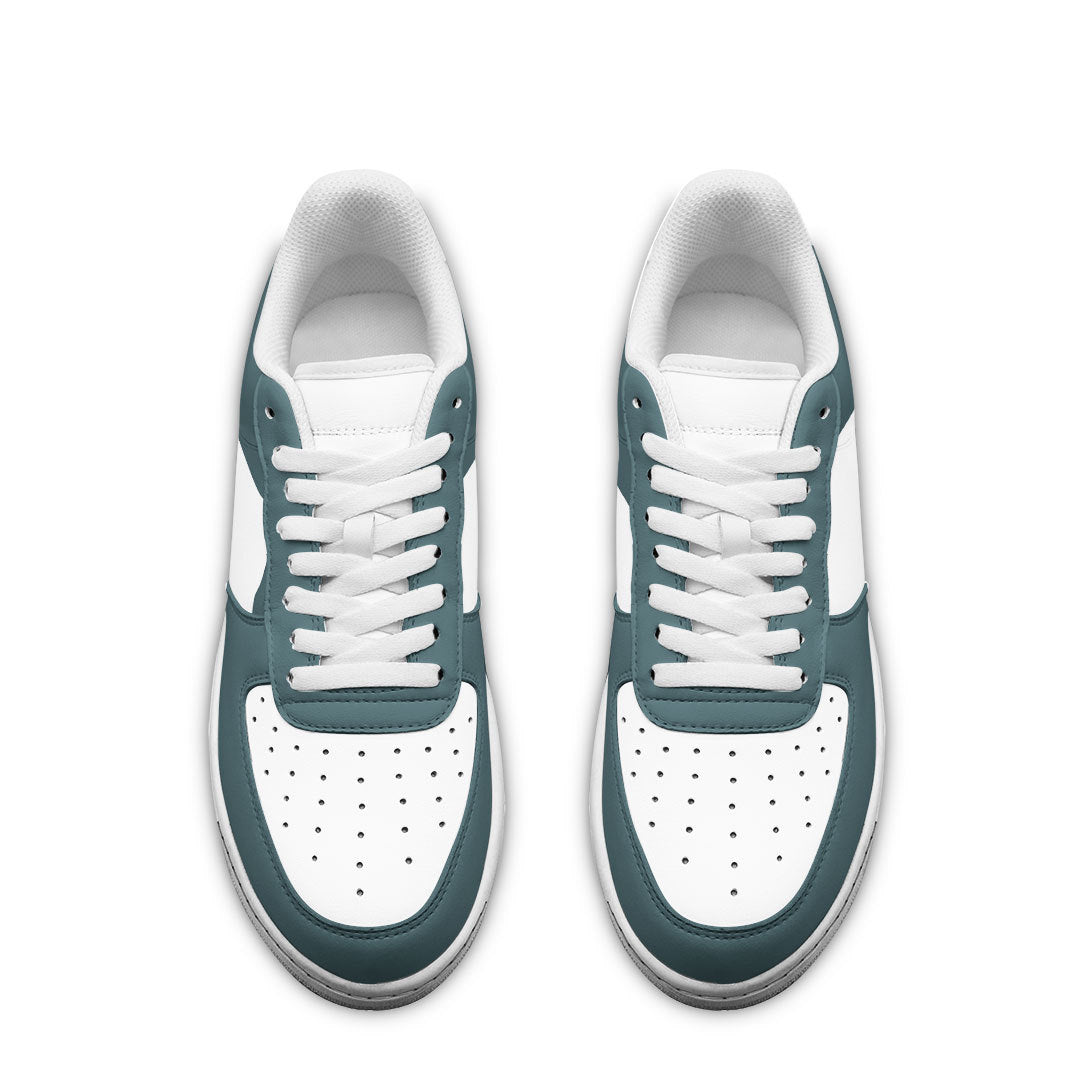 Ideafootwear Panathinaikos B.C. Air Low-Top Sneakers Shoes For Men And Women 1