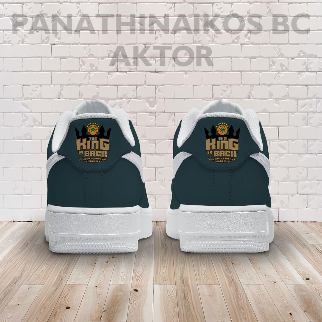 Ideafootwear Panathinaikos B.C. Air Low-Top Sneakers Shoes For Men And Women 1