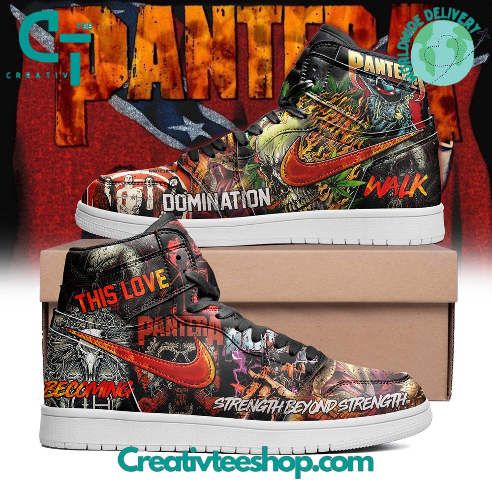 Ideafootwear Pantera AJ1 High Sneakers Shoes For Men And Women 1
