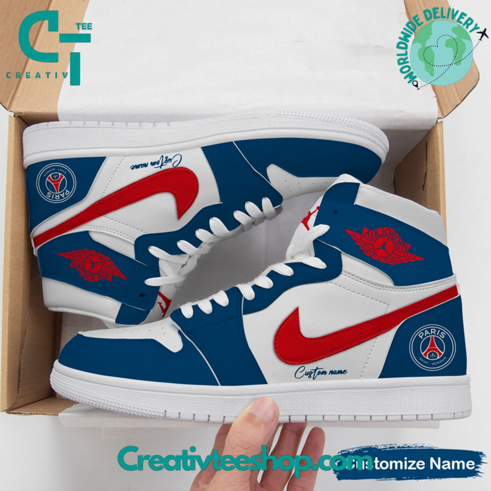 Ideafootwear Paris Saint Germain AJ1 High Sneakers Shoes For Men And Women 1