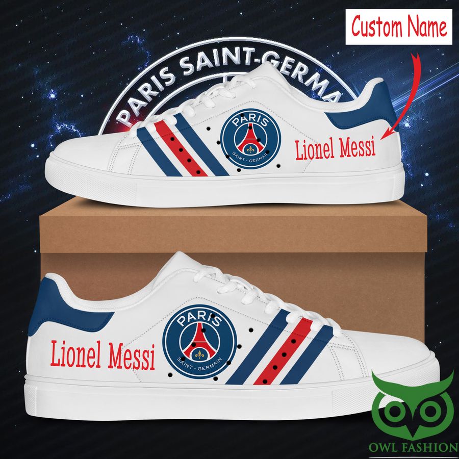 Ideafootwear Paris Saint-Germain FC Skate Stan Shoes Sneakes For Men And Women 1