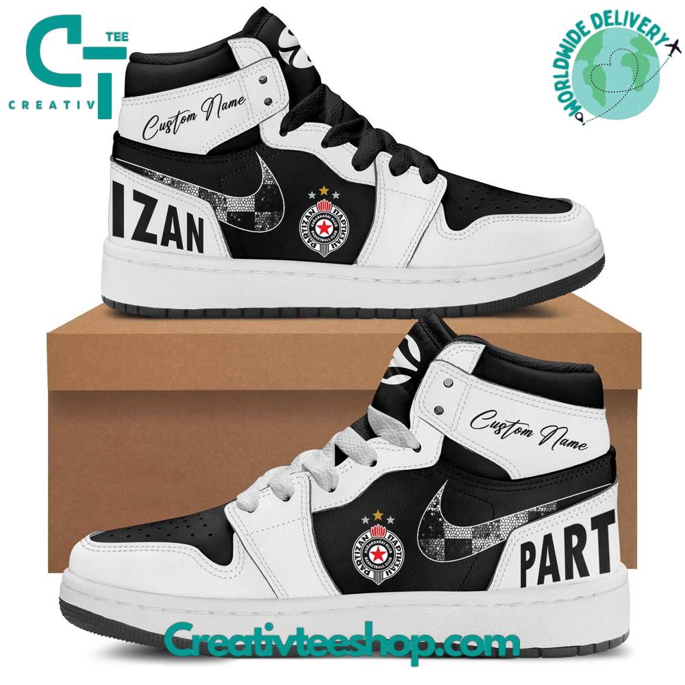 Ideafootwear Partizan Belgrade  AJ1 High Sneakers Shoes For Men And Women 1