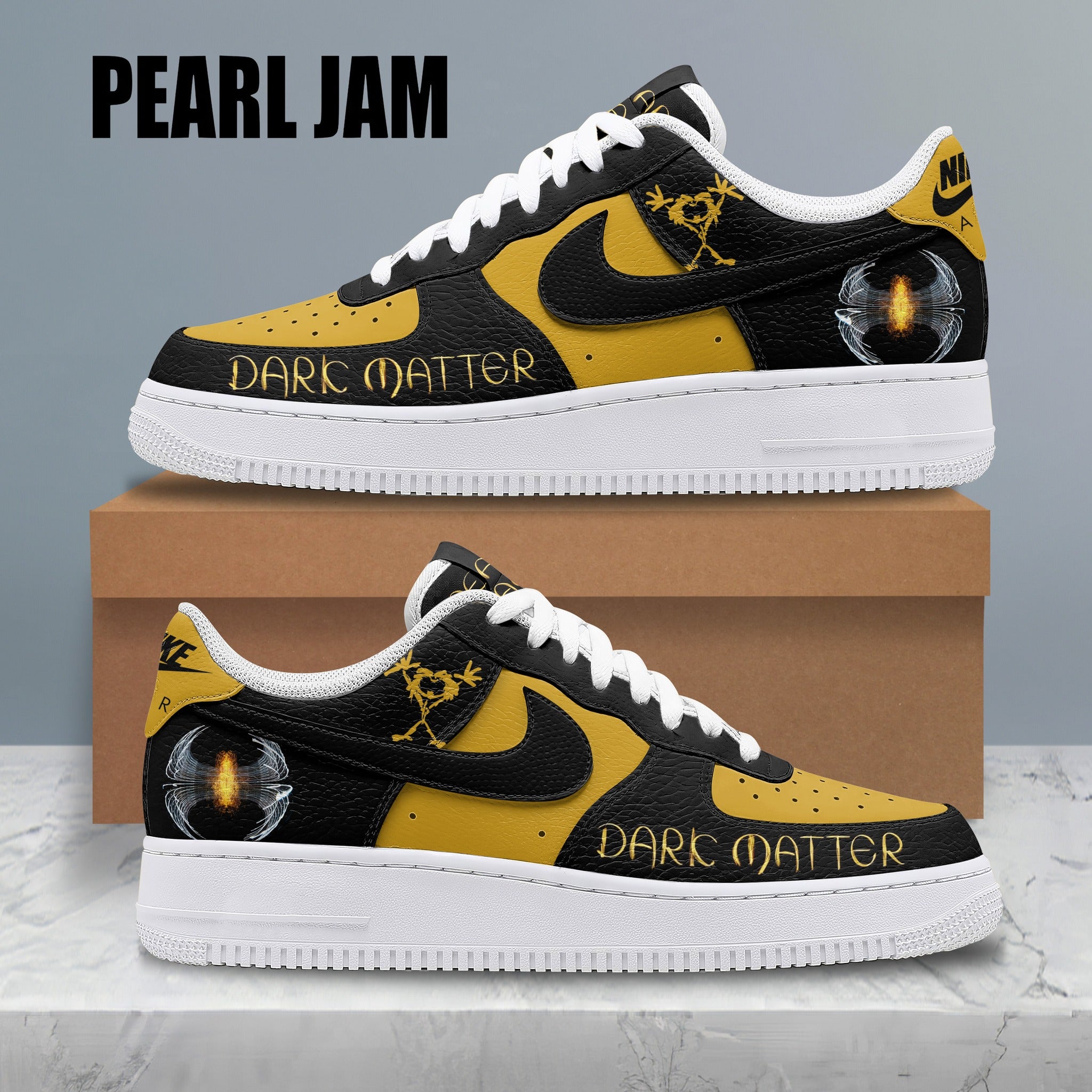 Ideafootwear Pearl Jam Dark Matter  Air Low-Top Sneakers Shoes For Men And Women 1
