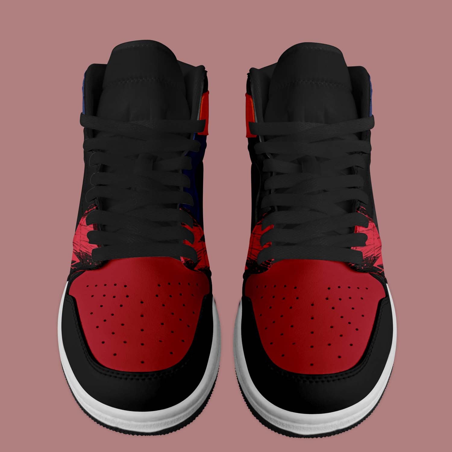Ideafootwear Pearl Jam AJ1 High Sneakers Shoes For Men And Women 6