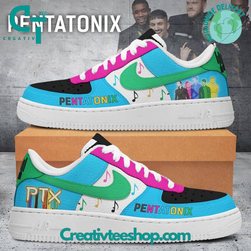 Ideafootwear Pentatonix Band  Air Low-Top Sneakers Shoes For Men And Women 1