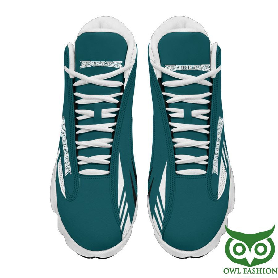 Ideafootwear Philadelphia Eagles AJ13 Sneakers Shoes For Men And Women 23