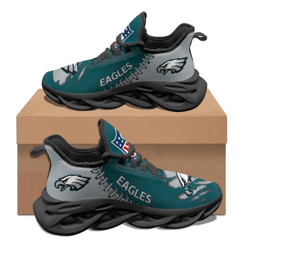 Ideafootwear Philadelphia Eagles Max Soul Shoes Sneakers For Men And Women 2